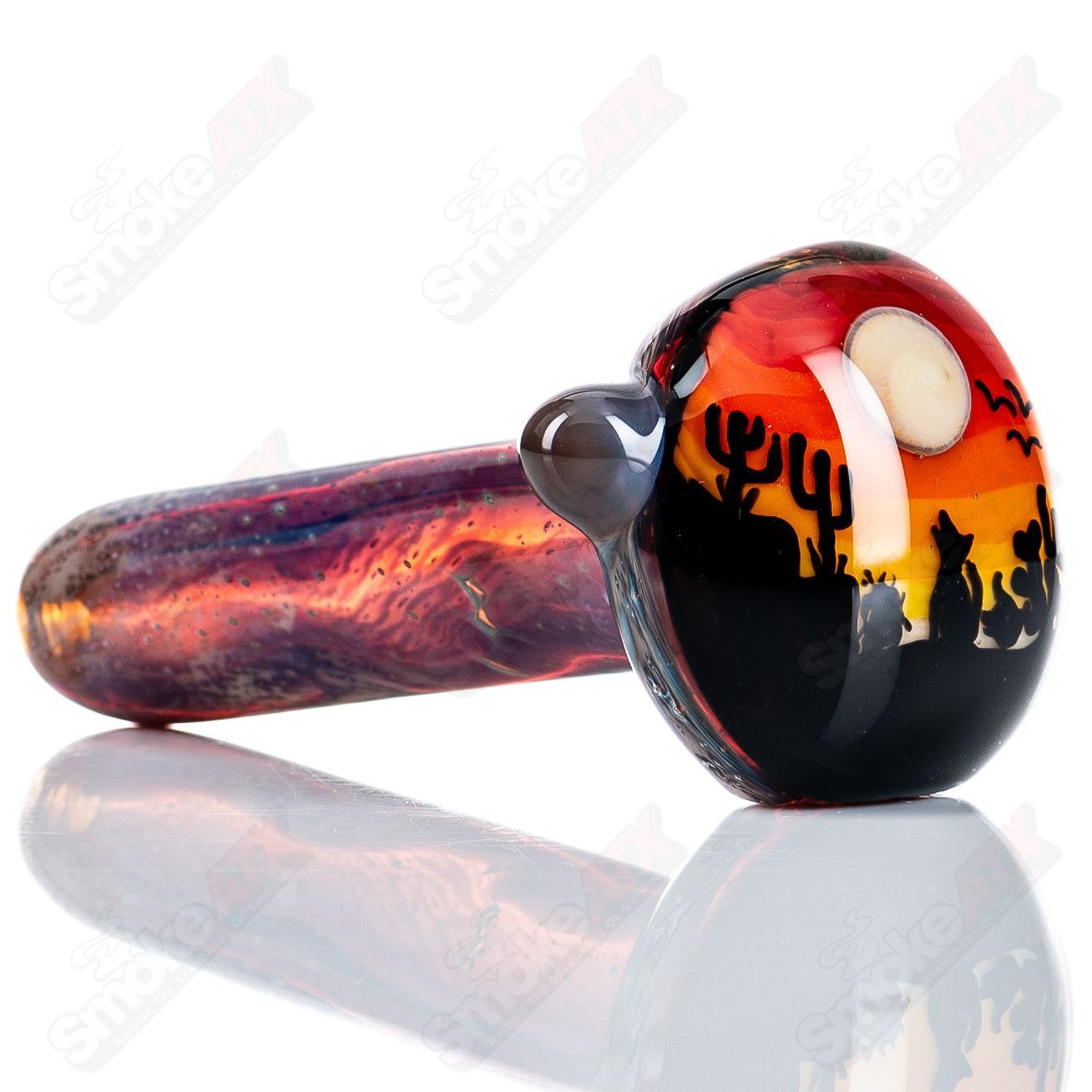 Southwestern Silhouette Discflip Spoon Chillery Bogart - Smoke ATX 