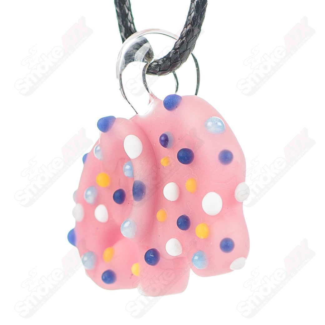 Mini Pink Animal Cookie Pendant Renee Patula - Smoke ATX