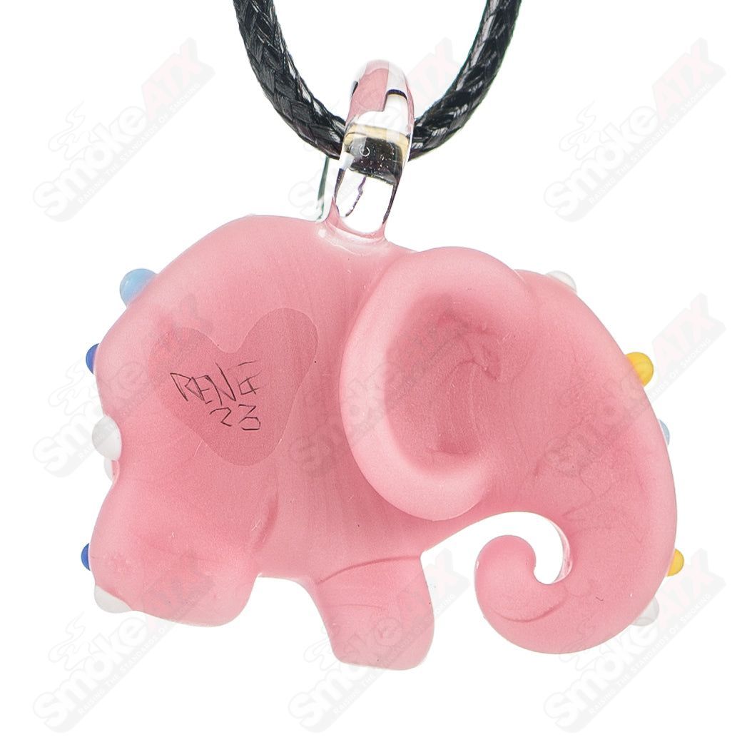 Mini Pink Animal Cookie Pendant Renee Patula - Smoke ATX