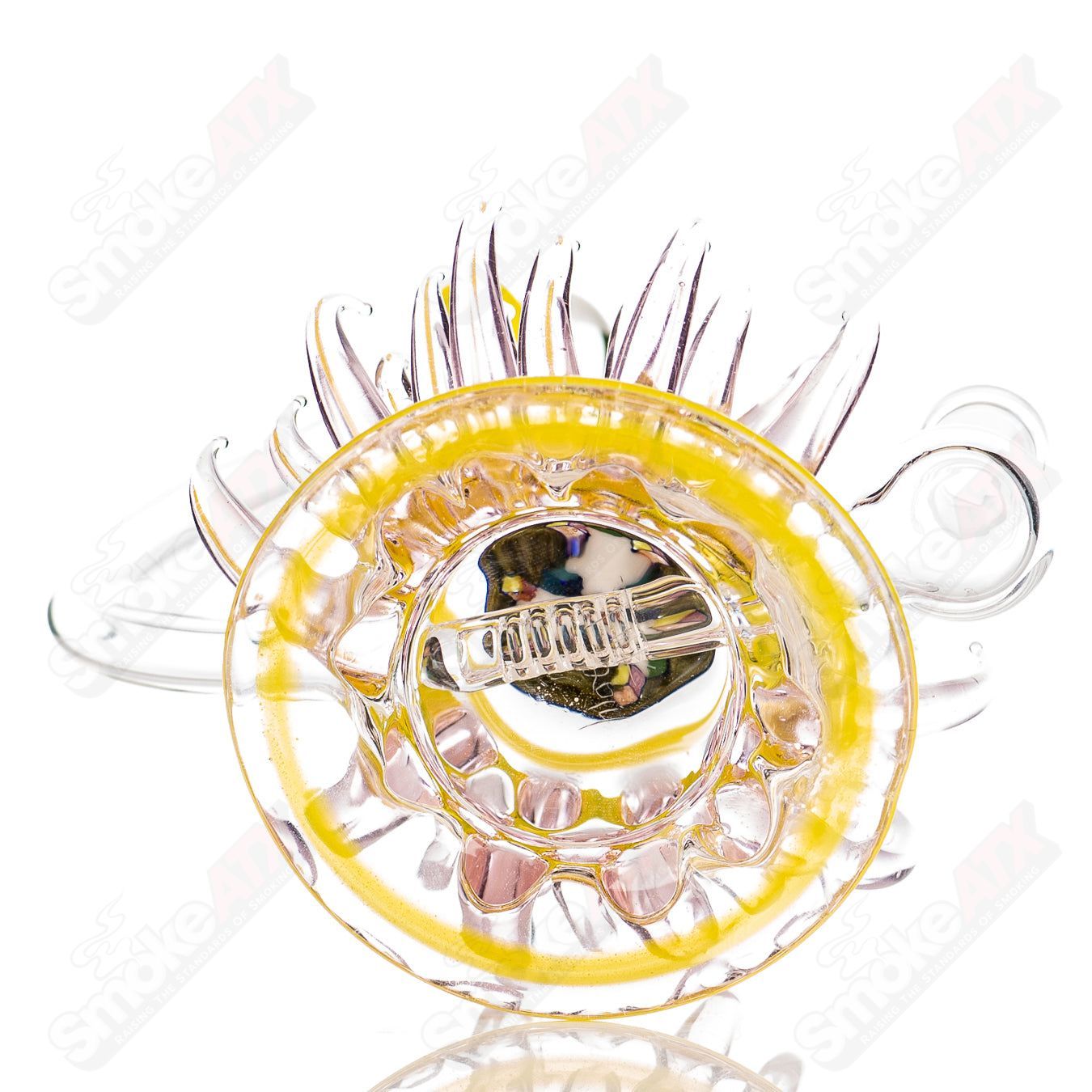 Mini Rig (Pink/Lemon Drop) Freeek Glass - Smoke ATX