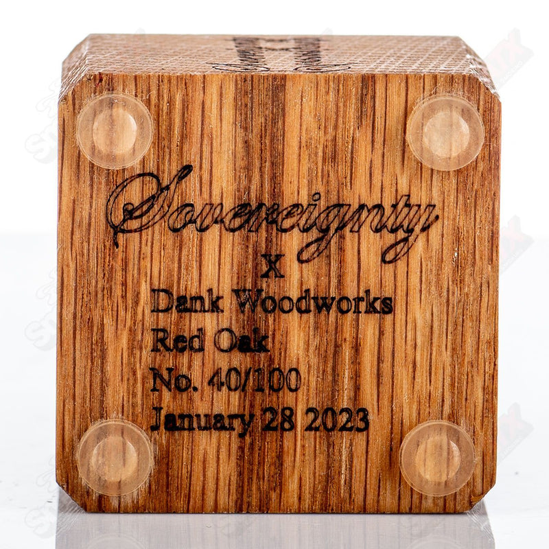 "BloodShed Red Oak 1-Hole Slide Stand Sovereignty - Smoke ATX 