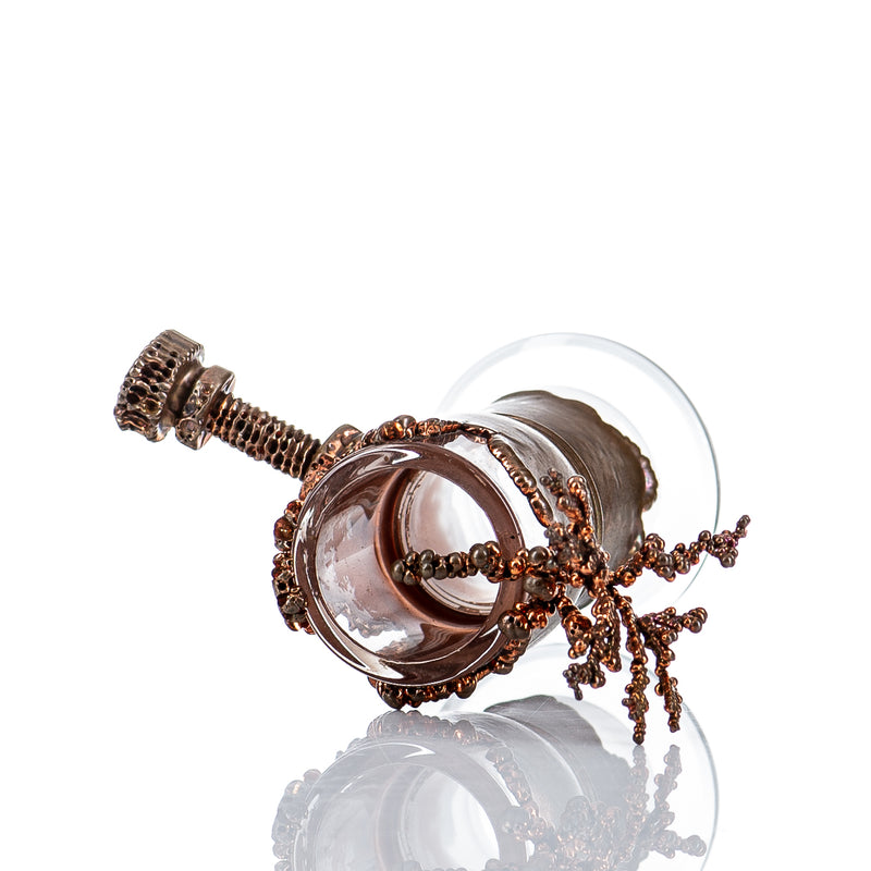 19mm Bronze Electroformed Dome by Snic Glass - Smoke ATX