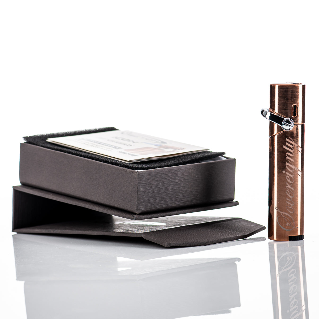 Vector Mystique Torch Lighter Sovereignty Copper Satin - Smoke ATX 