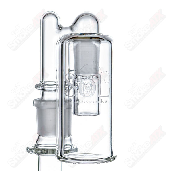 14mm Dry Catch SOL Glassworks - Smoke ATX