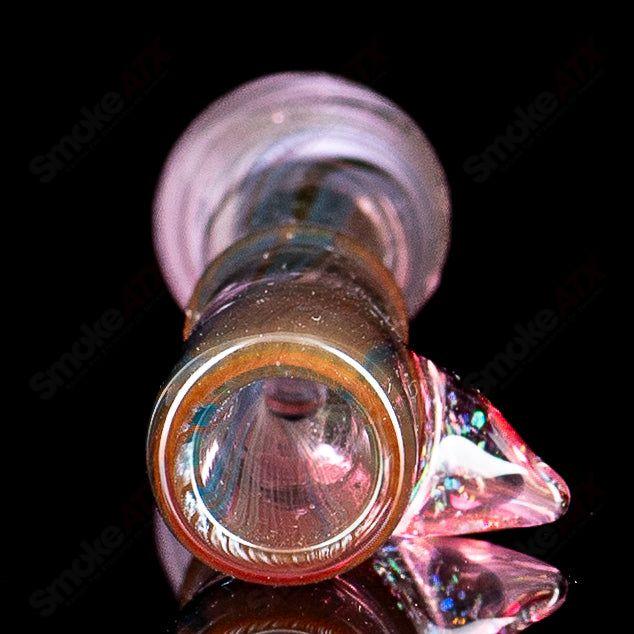 Pink w Crushed Opal Chillum by JMass - Smoke ATX 