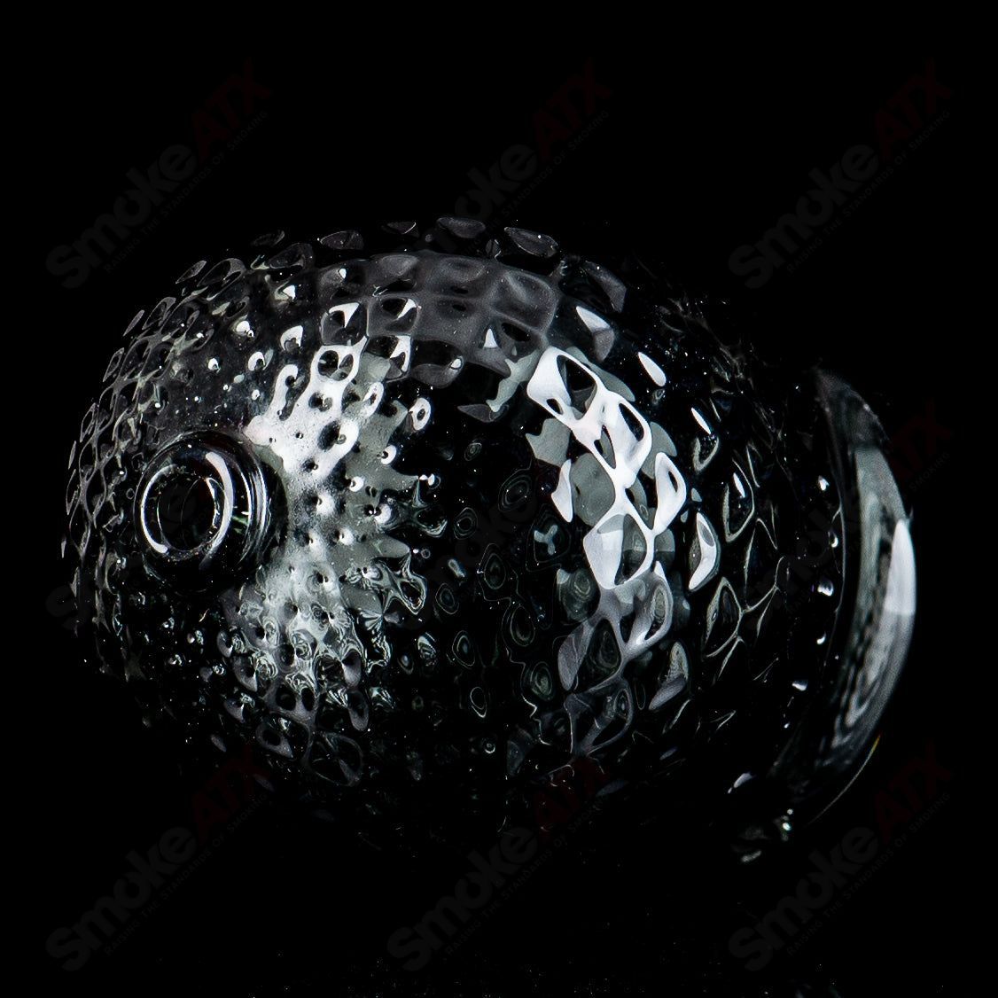 Sphere Transparent Grey Diamond tech Dry Puffco Top