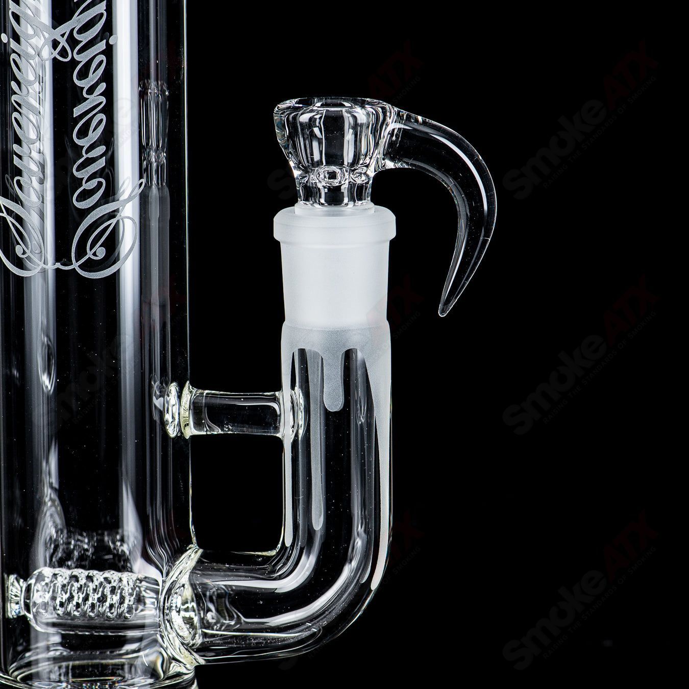 Bishop Stemline Clear w/ Halloween pattern Sovereignty - Smoke ATX 