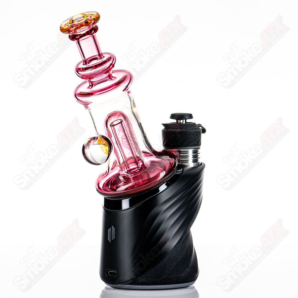 Gold Ruby Puffco Water Top by Gatez Glass - Smoke ATX 