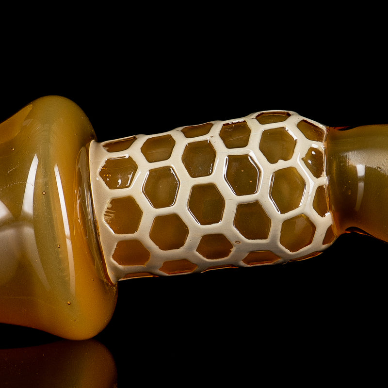 Large Honeycomb Sherlock Joe P Glass - Smoke ATX