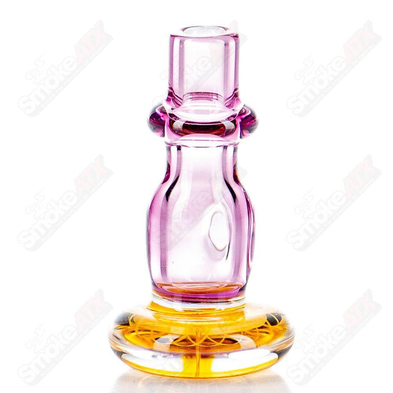 Gold Amethyst Puffco Joystick by Gatez Glass - Smoke ATX 