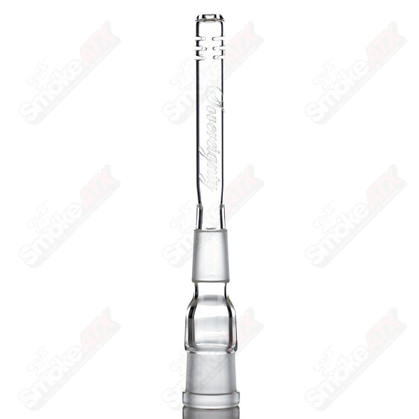 18/18mm 4" Slitted Downstem Sovereignty Glass - Smoke ATX