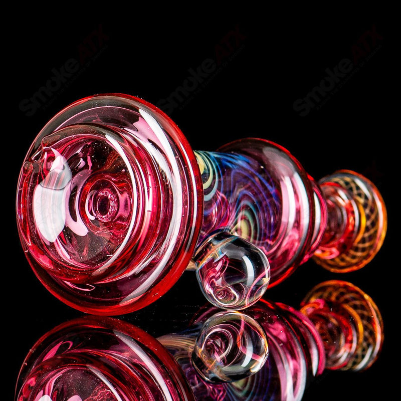 Gold Ruby Puffco Water Top by Gatez Glass - Smoke ATX 