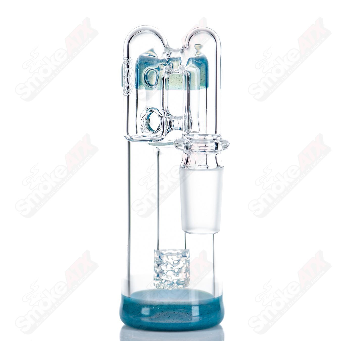 18mm (BSG) Ash Catcher by SOL Glassworks - Smoke ATX