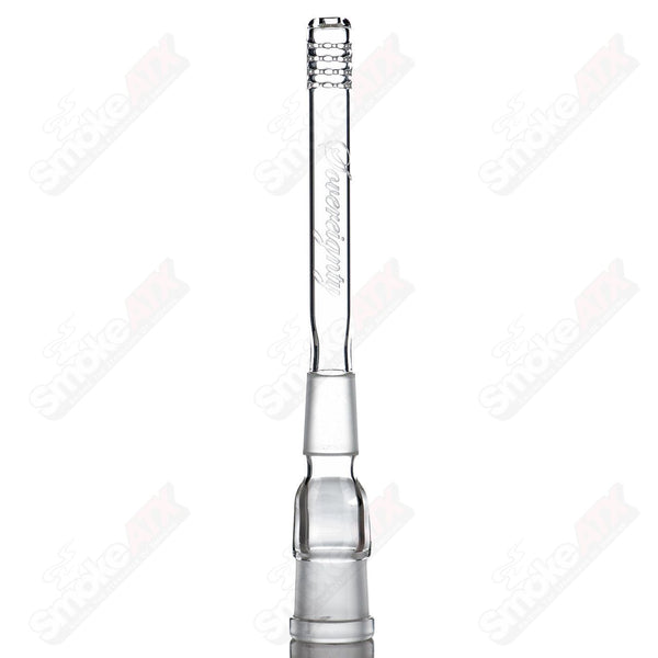 18/18mm 5.5"  Gridded Downstem Sovereignty Glass - Smoke ATX