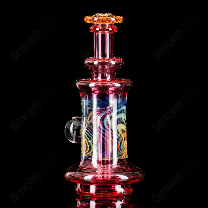 Gold Ruby Puffco Water Top by Gatez Glass - Smoke ATX 