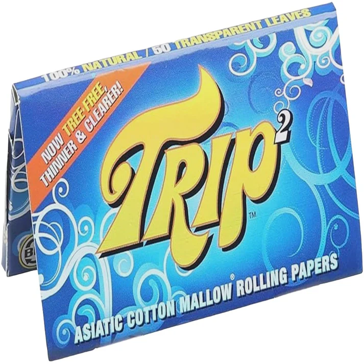 1 1/4 Mini Clear Rolling Papers Trip2