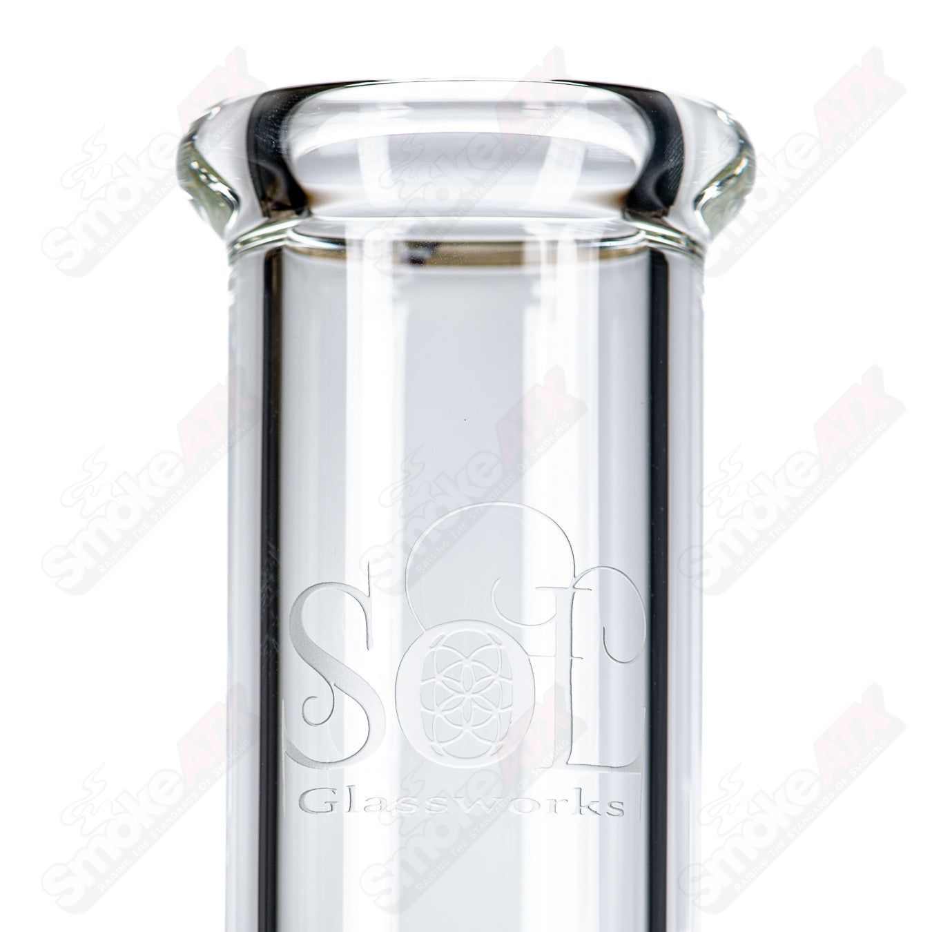 #2 SoL45 Lace-Sphere SoL Glassworks - Smoke ATX