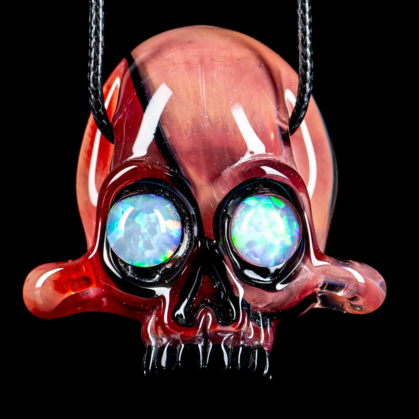 AKM - NS-05 Orange Pendant (Signed 2015 w/ Skull Doodle)