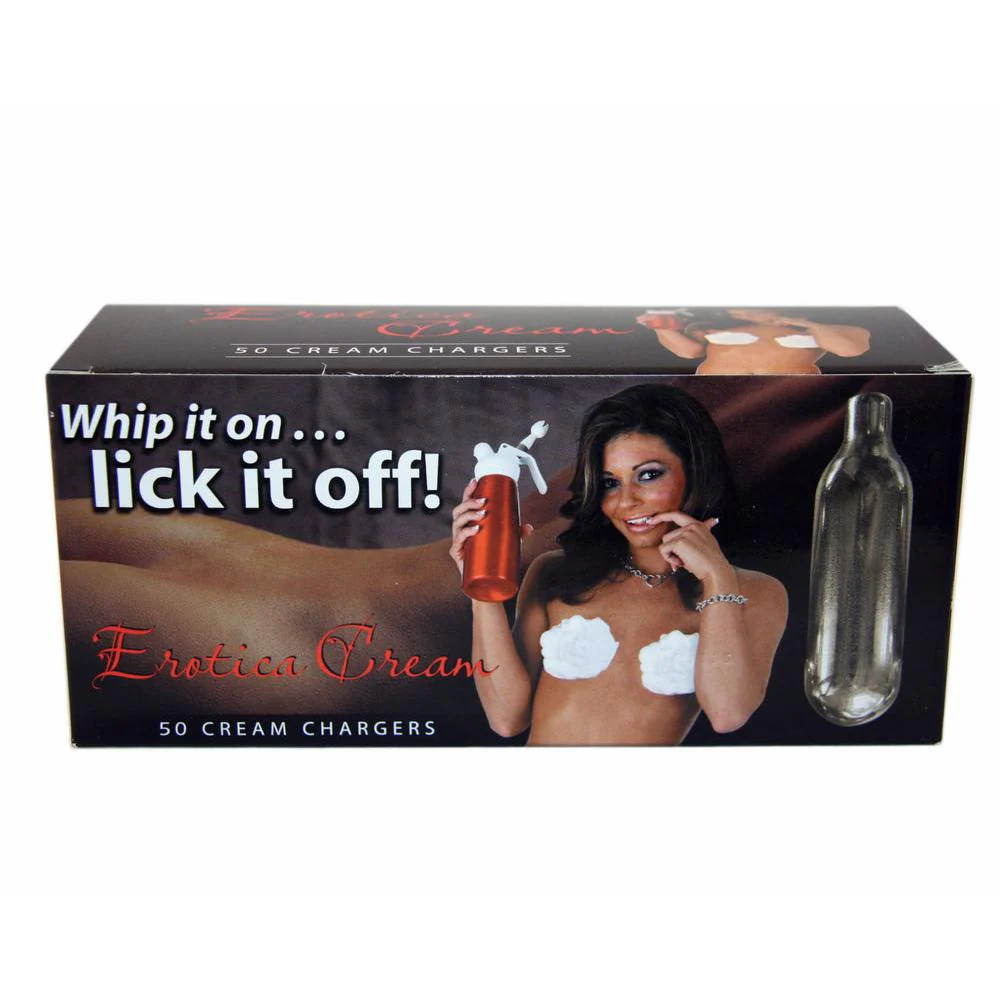24pk Erotica Cream Chargers - Smoke ATX 