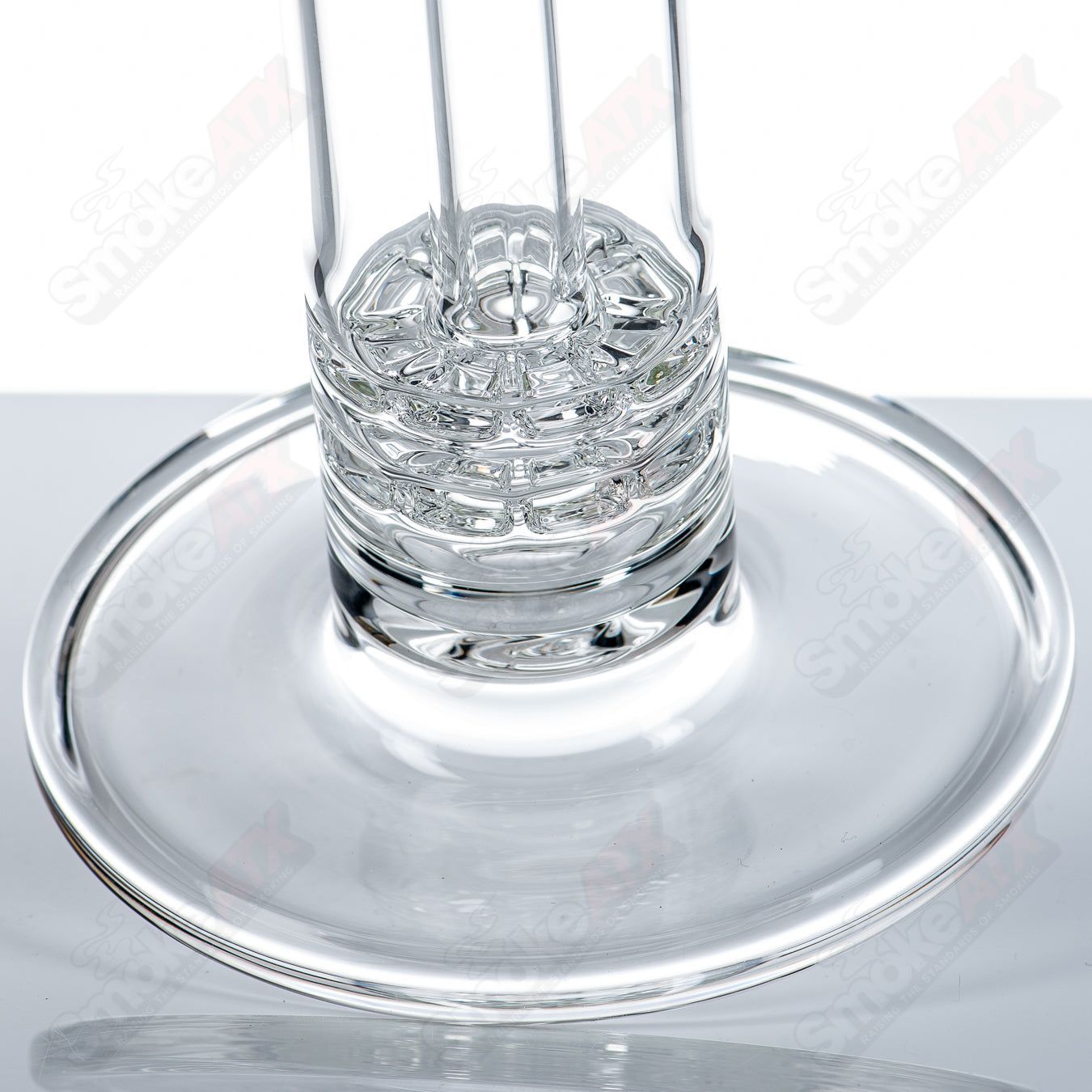 18mm King Ratchet Bubbler by Bear Mountain Studios - Smoke ATX 