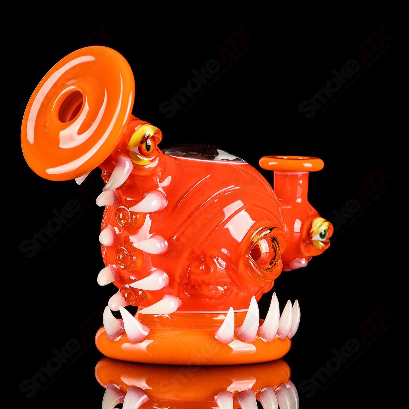 Orange Crayon Orb Rig by SALT & JAG - Smoke ATX