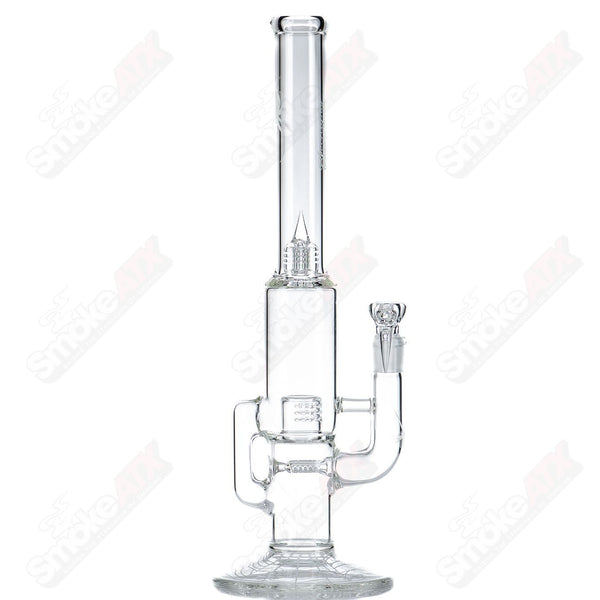 Cap Cycler DG Gline Clear w/ 38mm neck & Splashguard & Halloween pattern Sovereignty - Smoke ATX 