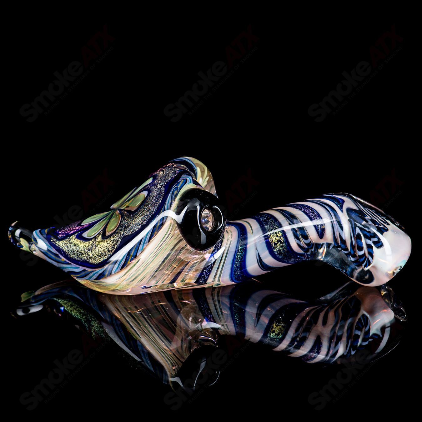 #4 Dichro Flower Sherlock Talent Glass - Smoke ATX 