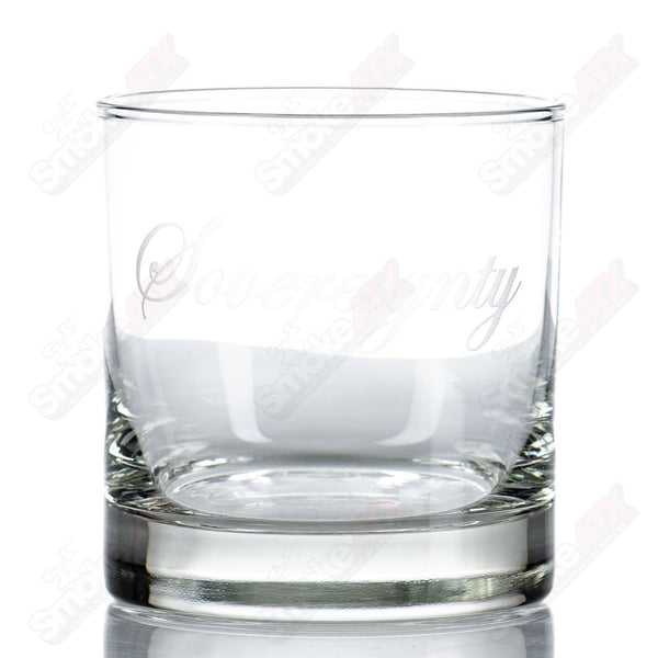 Hi-Ball Glass Bloodshed Skull Pattern Sovereignty - Smoke ATX 