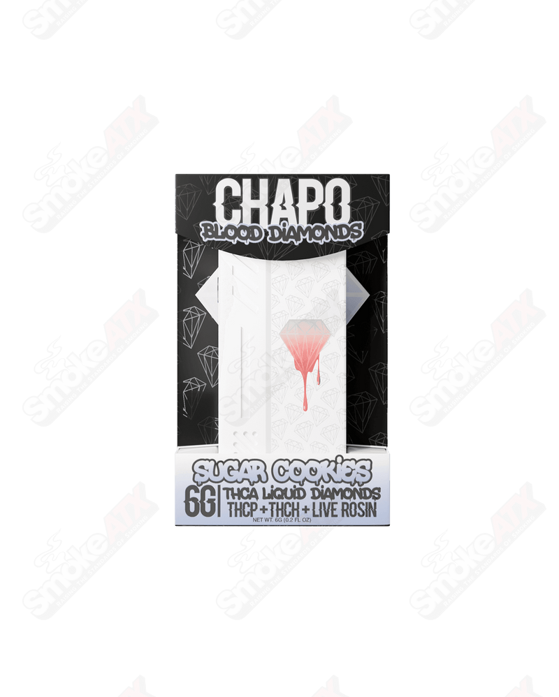 6000mg  Sugar Cookies Blood Diamonds (THCA/THCP/THC-H) Disposable Chapo Extrax - Smoke ATX 