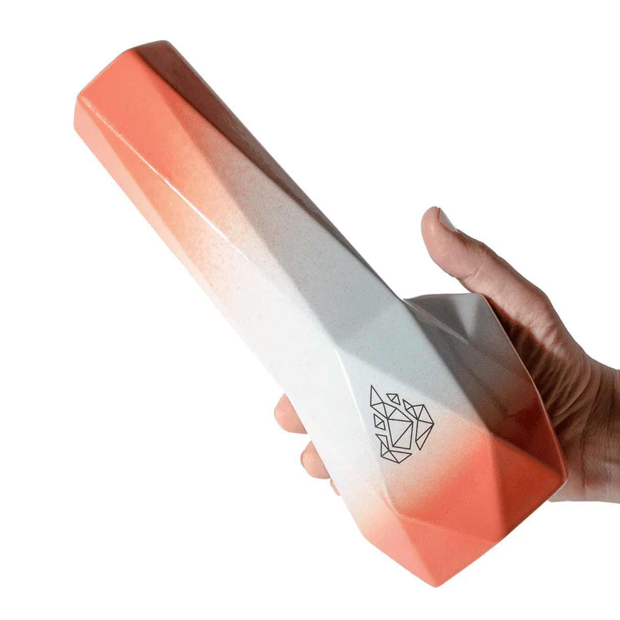 Peach Haze Hexagon Water Pipe BRNT - Smoke ATX