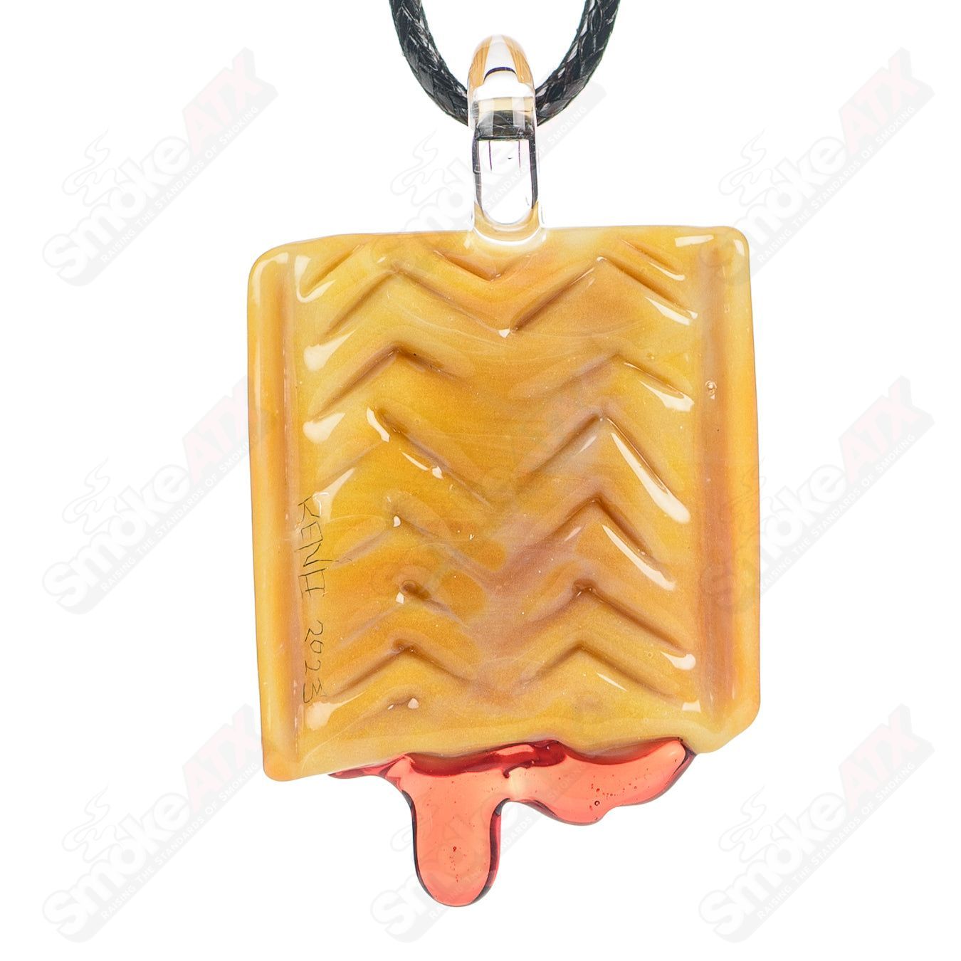 Pink Icing Pop Tart Pendant Renee Patula - Smoke ATX