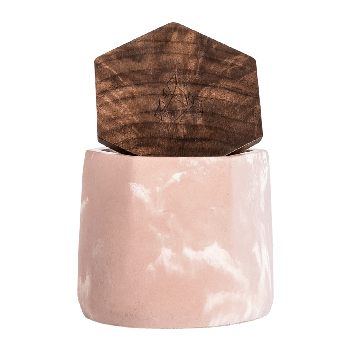 Pink Marble Malua Stash Jar BRNT - Smoke ATX