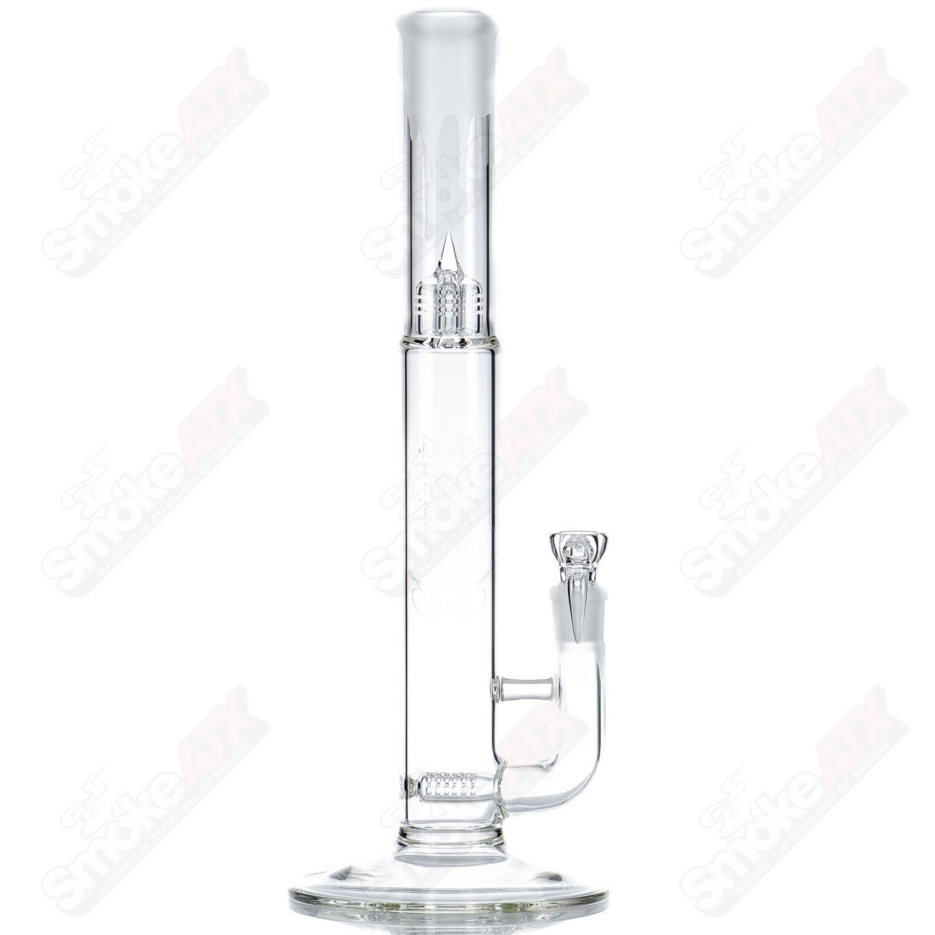 Bishop Stemline Clear w/ Halloween pattern Sovereignty - Smoke ATX 