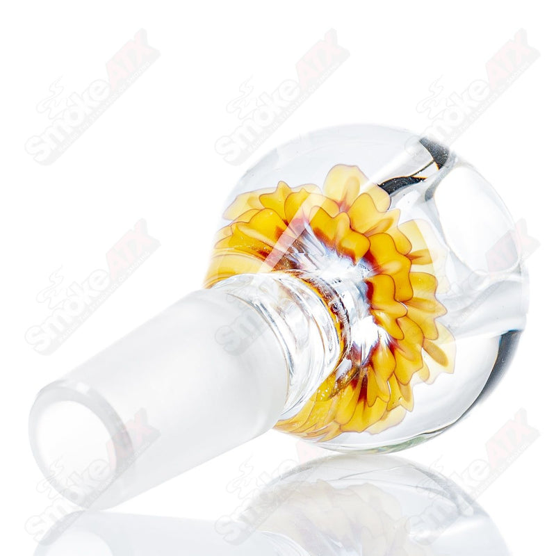 #2 18mm Flower Marble Bowl by Swan Glass