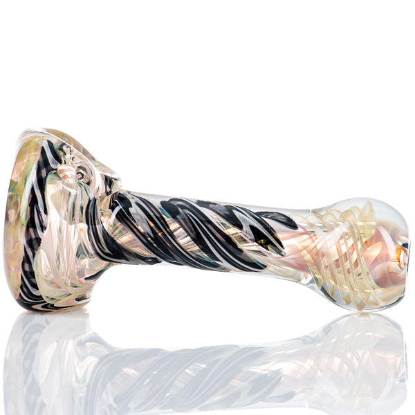 #1 Fumed Reticello Spoon Talent Glass - Smoke ATX 