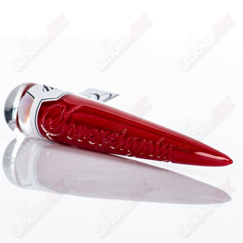 Opal Full Accent Cherry Poker Tool by Sovereignty Glass - Smoke ATX 