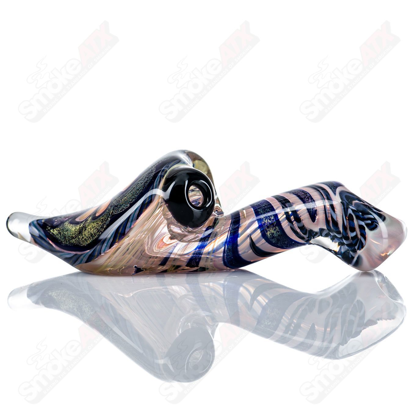 #4 Dichro Flower Sherlock Talent Glass - Smoke ATX 