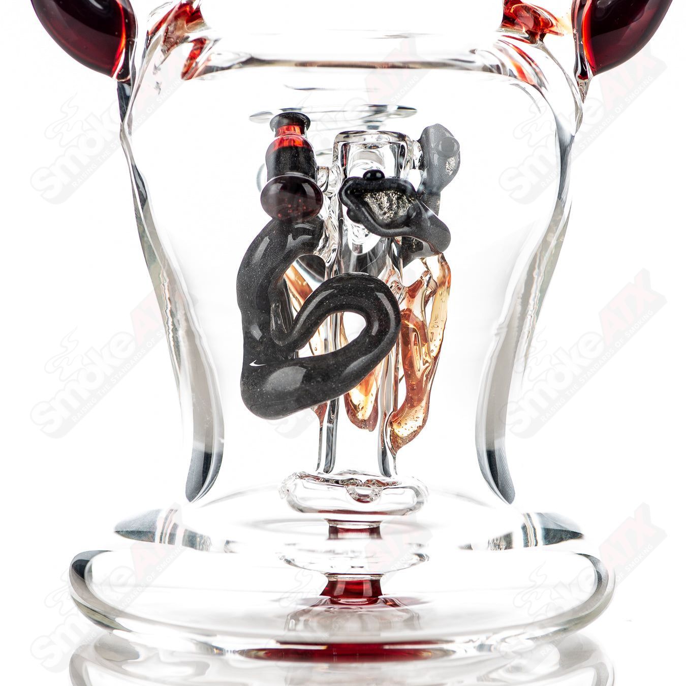 Pollution Bottle Snake Rig Gilyumglass - Smoke ATX