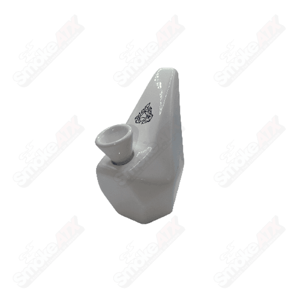 Polygon Ceramic Waterpipe by BRNT Designs - Smoke ATX