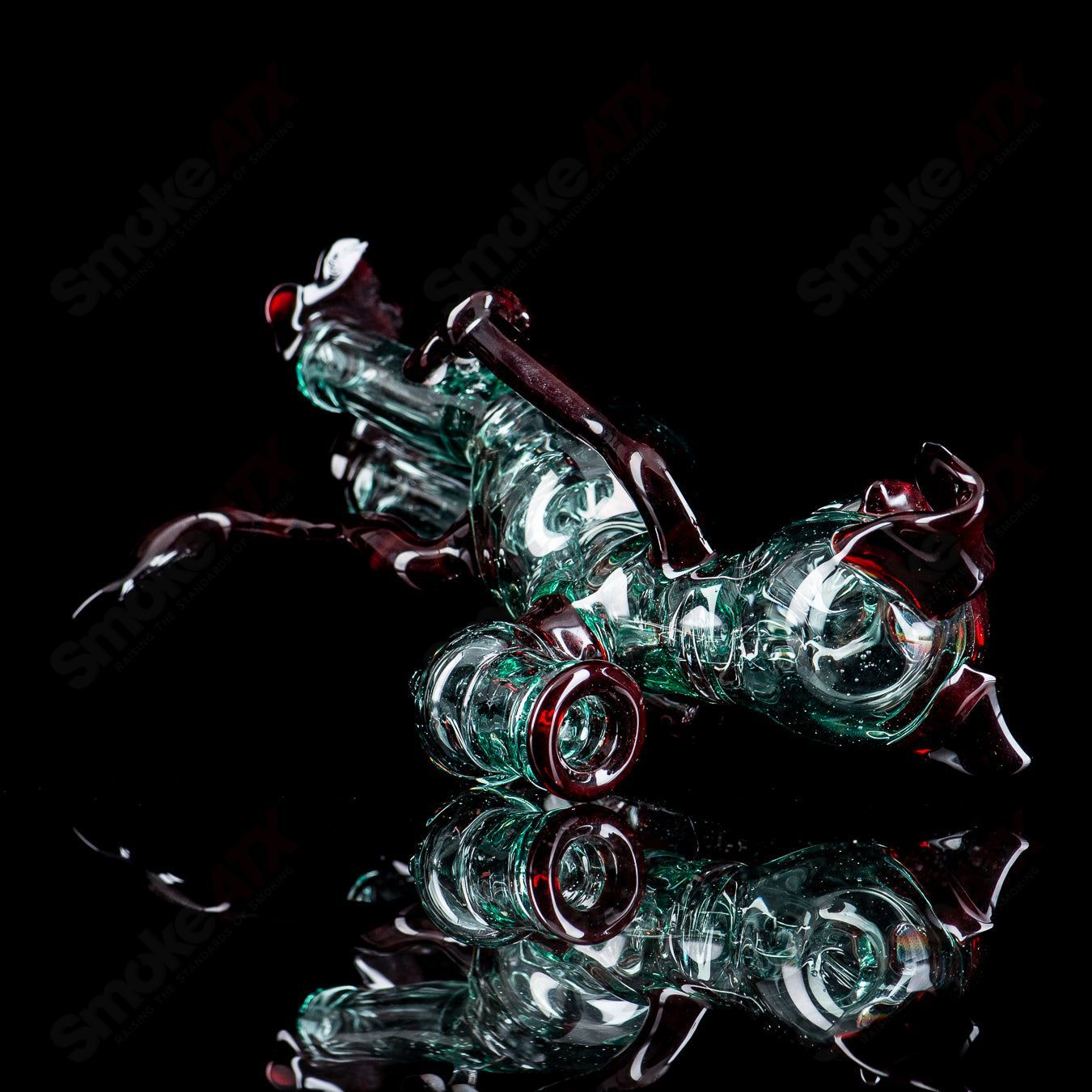 #2 Dog Rig Full Size Standing T-Tree  Glass - Smoke ATX 