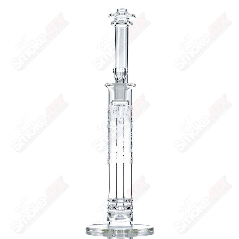 18mm King Ratchet Bubbler by Bear Mountain Studios - Smoke ATX 