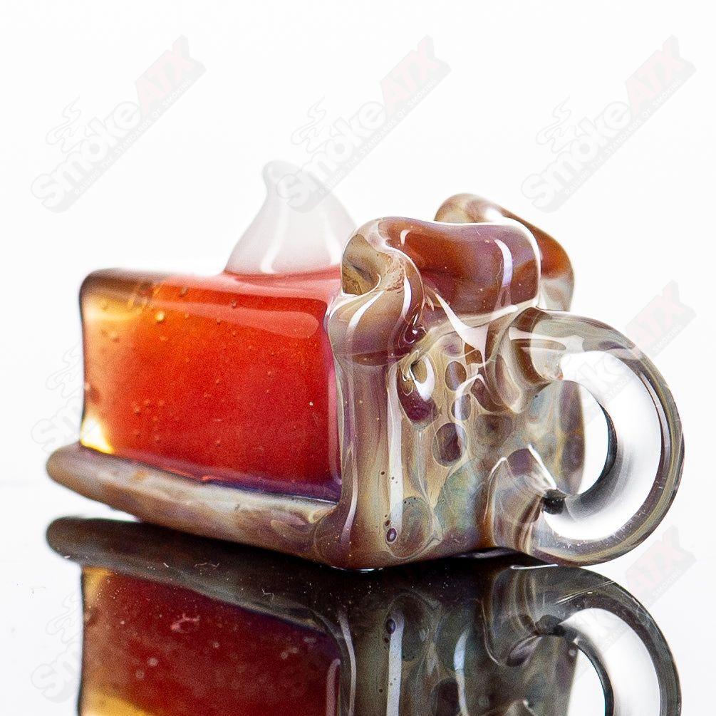 Pumpkin Pie Pendant Sweetshop Glass by Renee Patula - Smoke ATX
