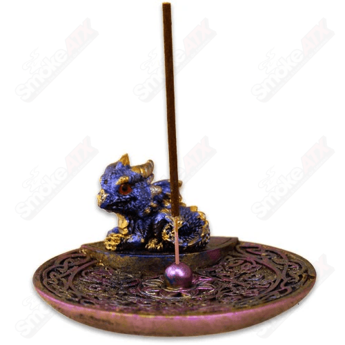 Purple Dragon Incense holder Plate - Smoke ATX