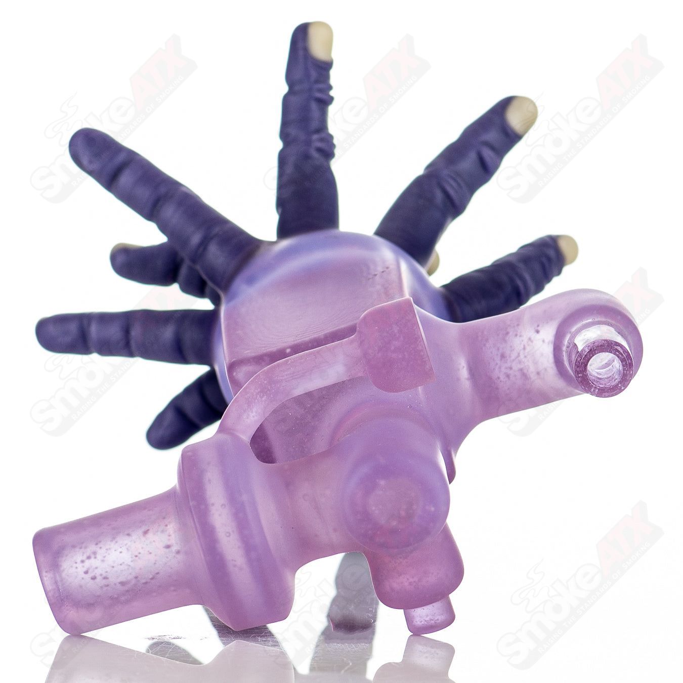 Purple Lilac Finger Fucker Rig by JSN Lord & Zach Puchowitz - Smoke ATX