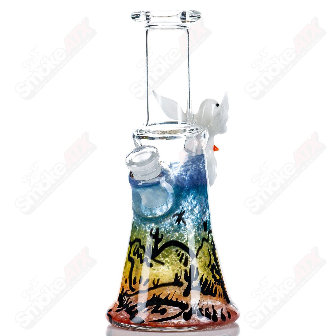 Put a Bird on it by GD Glass - Smoke ATX