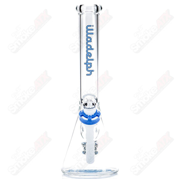 12" 5mm (Blue) Mini Beaker Illadelph - Smoke ATX 