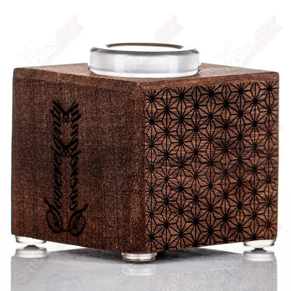 Sapele 1-Hole Slide Stand (w/Hempstar pattern) Sovereignty - Smoke ATX 