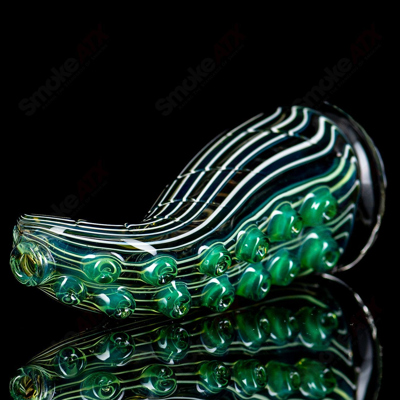 Tentacle Puffco Dry Top Burtoni Glass #5 - Smoke ATX 