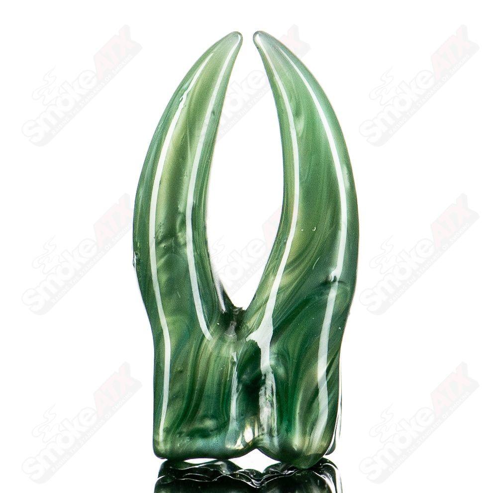 #1 Teeth Pendant Grime Glass