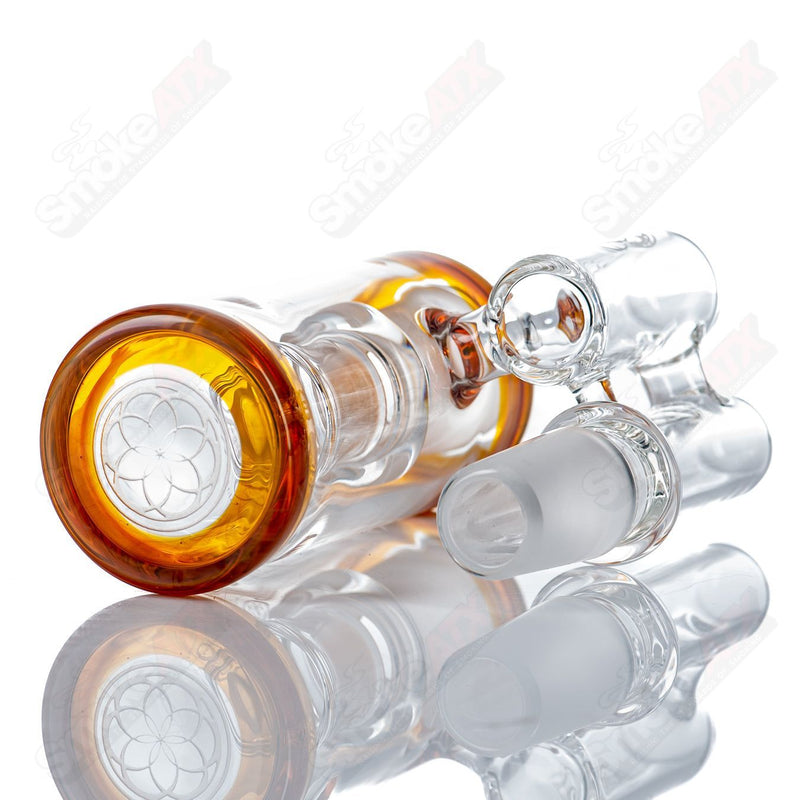 18mm (NS Yellow) Dry Catch by SOL Glassworks - Smoke ATX